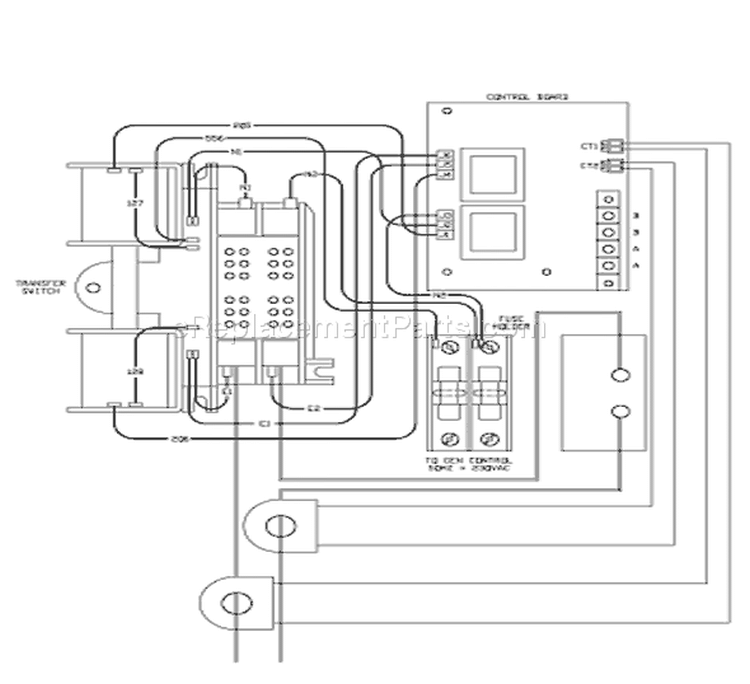 Page C Diagram and Parts List for 071039-0  Briggs and Stratton Generator